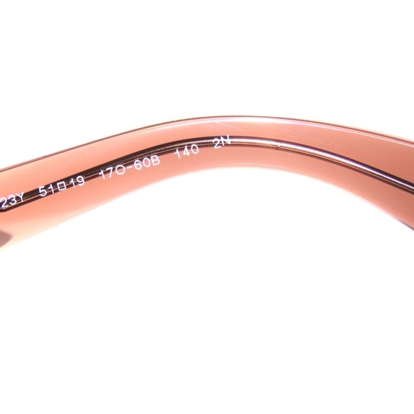 Prada SPR23YS 23 17O60B Transparent Brown Sunglasses 23Y - Picture 4 of 5